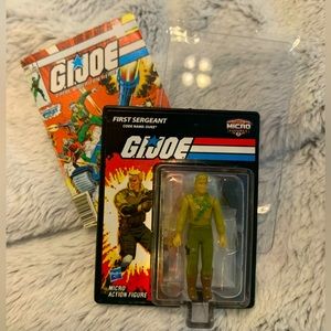 Micro Action Figures - G.I. Joe With Mini Comic